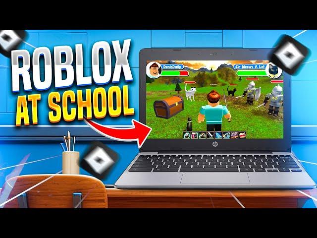 3 WAYS TO PLAY ROBLOX ON A SCHOOL COMPUTER (2024!)