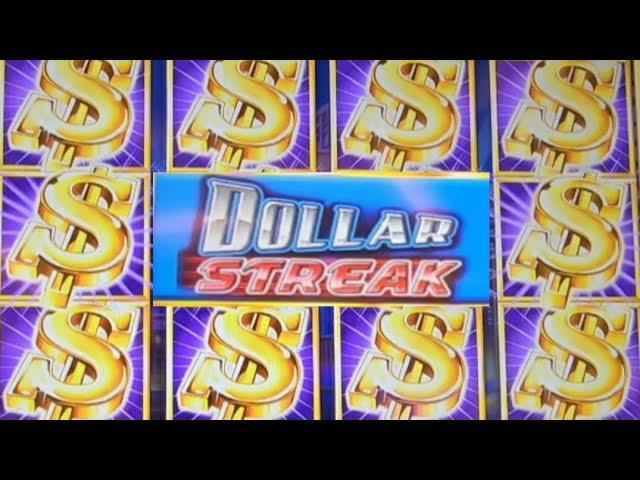 Screen of Wilds on Dollar Streak Bonus!