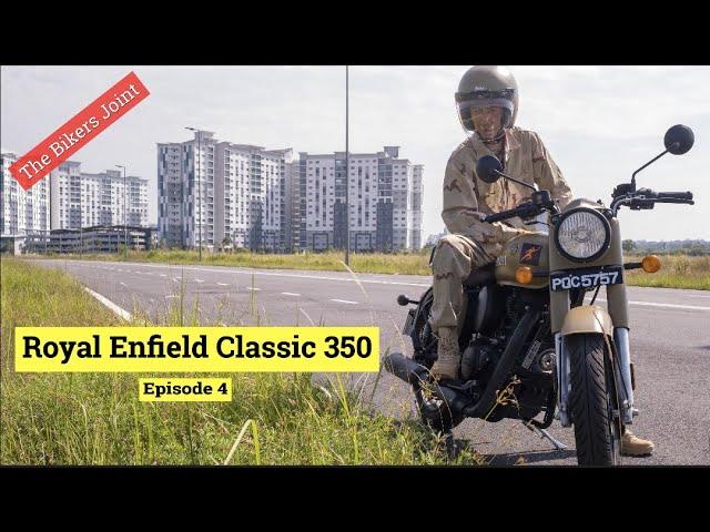 4K | Azam "The Trooper" and Royal Enfield Classic 350 | The Bikers Joint