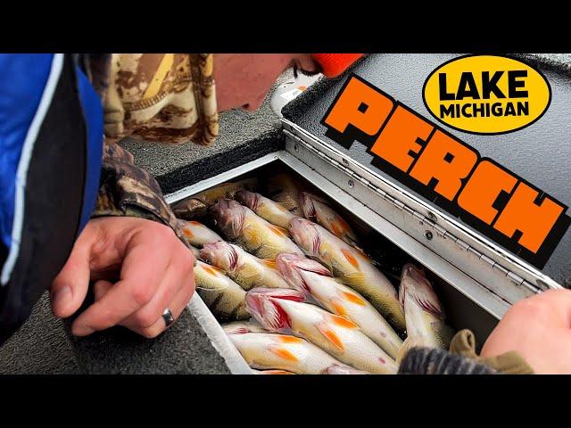 Lake Michigan Perch-Fishing in February