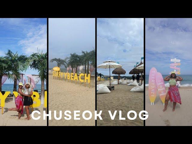 CHUSEOK VLOG : Life in Korea | Let’s go to Yangyang #southafricanyoutuber #surfyybeach