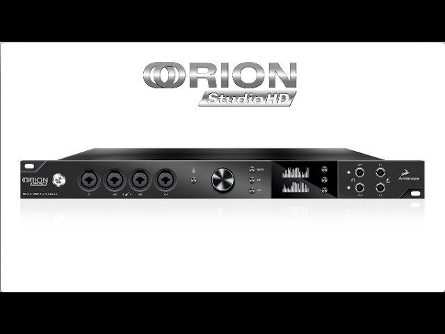 Introducing Orion Studio HD | Antelope Audio