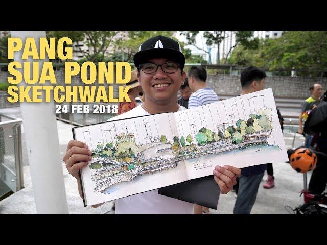 Sketching at Pang Sua Pond (Feb 2018)