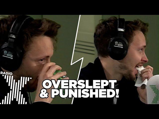 Producer James overslept by an hour... So Chris punished him! | The Chris Moyles Show | Radio X