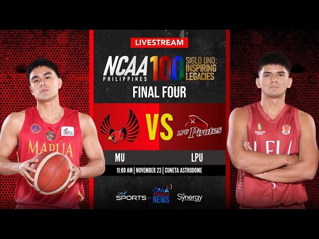 Mapúa vs LPU (Men’s Basketball) | NCAA Season 100 - Replay