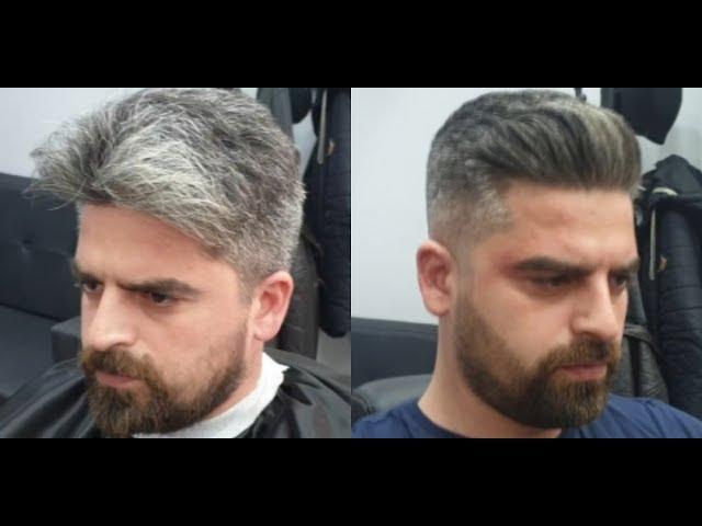 Modern Haircut | Skin Fade Pompadour | Men´s Hairstyle