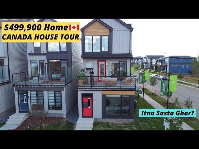 Canadian Houses| Inside a $499,900 Modern House| Life In Canada| Houses in Edmonton Alberta