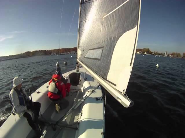 2011 Melges 24 Match race start #1