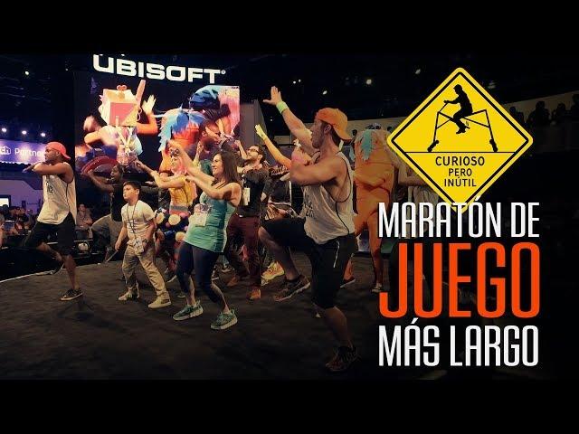 Maratón de juego más largo jamás registrado: #CuriosoPeroInutil