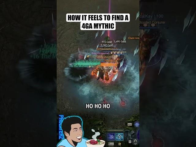 Finding a 4ga mythic unique | Diablo 4 #diabloiv
