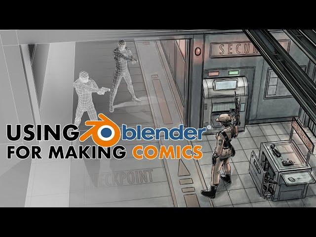 Using Blender for Making Comics