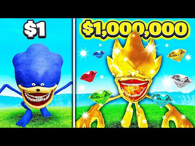 $1 Shin Sonic vs $1,000,000 Shin Sonic