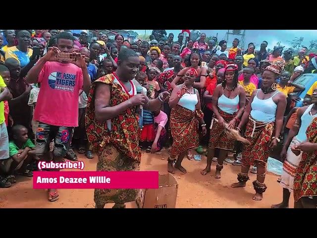 Amos Deazee Willie new music video performance in Nimba County