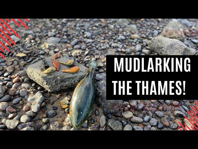 WIND and TREASURE - Mudlarking The River Thames!