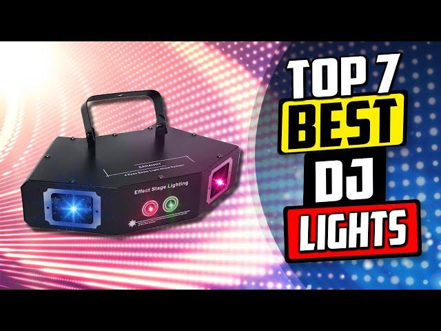 Best DJ Lights | Top 7 Reviews [2025 Buying Guide]