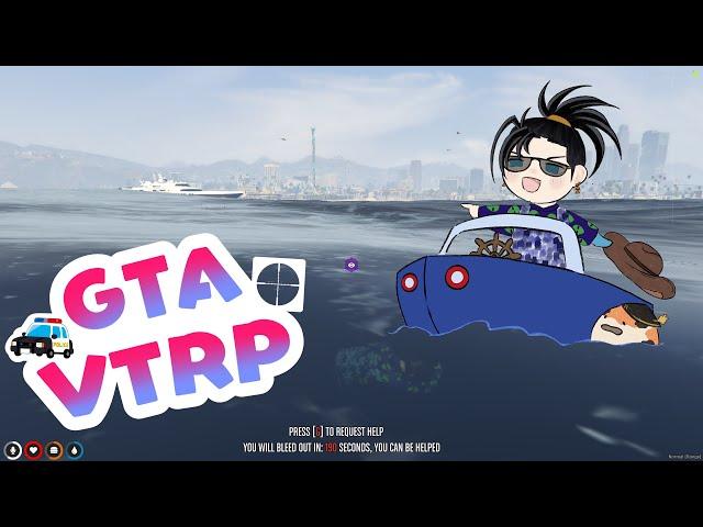 【 GTA V #VTRP】4 - The episode where 2Shins tries to get a boat