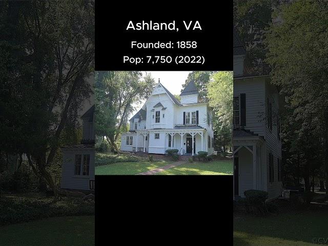 Random US Towns: Ashland, VA #shorts