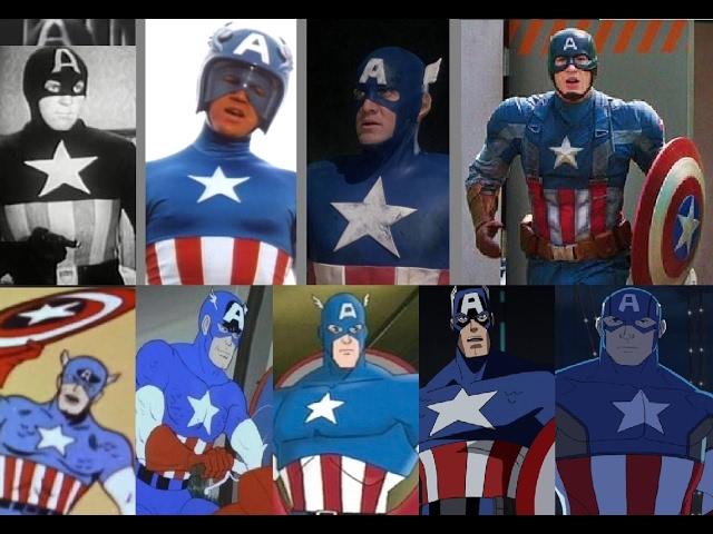 Captain America - Evolution in Cinema & TV