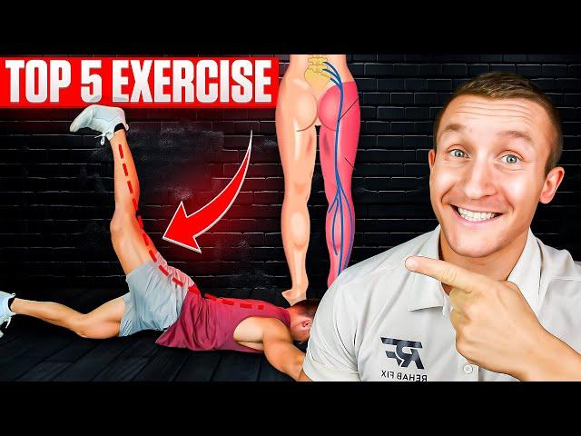 Top 5 Exercises for FAST Sciatica Relief!