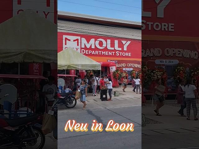 Neu in Loon: Molly Department Store #bohol #philippinen