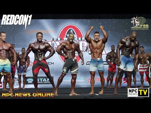 2023 IFBB Pro League Men’s Physique Olympia Prejudging Comparisons 4K Video