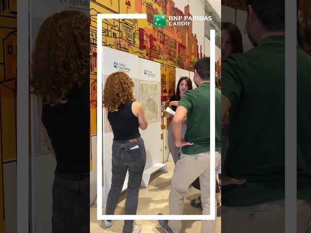 Sigorta Haritaları Sergisi BNP Paribas Cardif Genel Müdürlük binasında sizleri bekliyor.