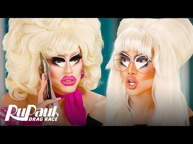 The Pit Stop AS9 E06  Trixie Mattel & Ali Wong Light Up A Roast! | RuPaul’s Drag Race AS9