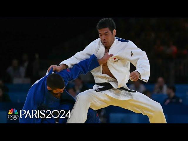 Takanori Nagase wins back-to-back judo golds in convincing fashion | Paris Olympics | NBC Sports