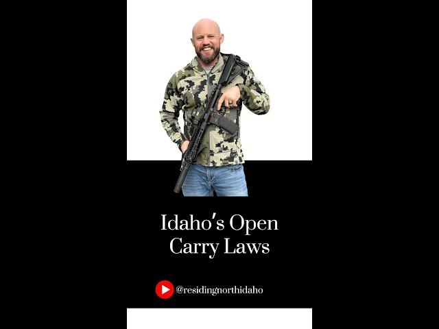 Open Carry Gun Laws in Idaho | Firearm Freedom in Idaho