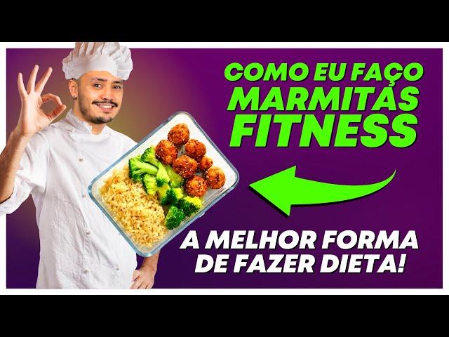 Marmitas FITNESS para semana | A melhor forma de fazer DIETA #Shorts