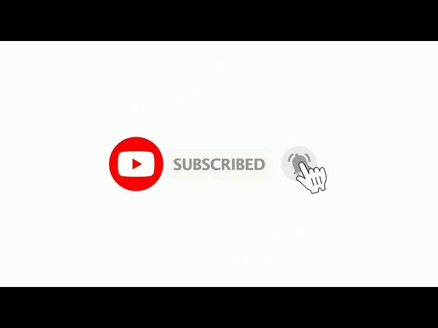 Subscribe and bell icon intro and sound without copyright | animation subscribe button