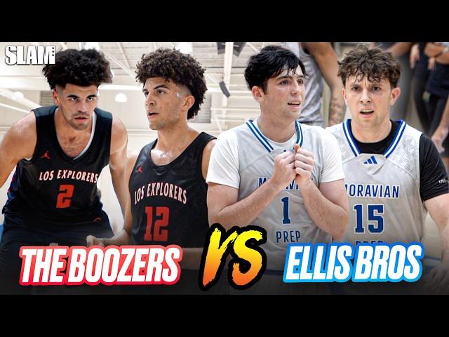 The Boozers GOT TESTED  Eli & Isaac Ellis  | Best Brothers in HS Matchup 