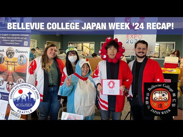 Japan Week @ Bellevue College 2024 Recap!