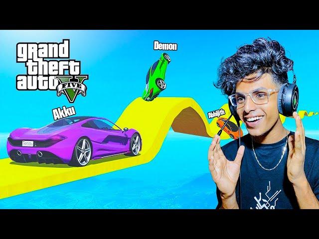 GTA 5 - Abhijith Cheated to Win this RACE..!!