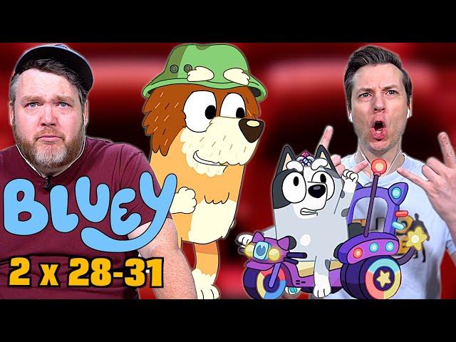 Newish Dad Watches Bluey S2 (Movies, Granddad, Library, Swim School) For the First Time