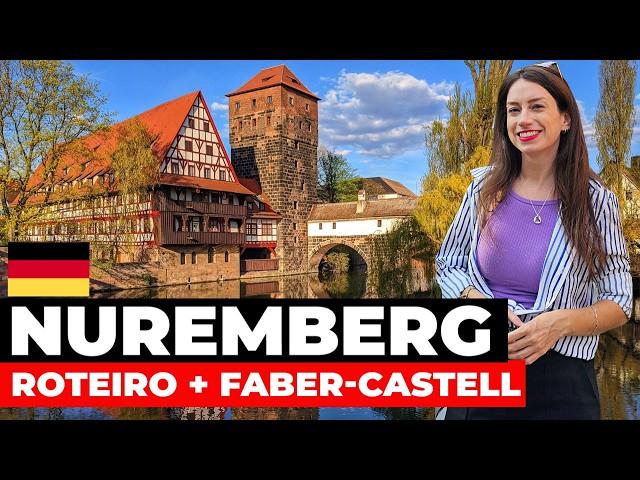 A CIDADE MAIS BONITA DA ALEMANHA? O que fazer em Nuremberg, roteiro completo e tour FABER CASTELL