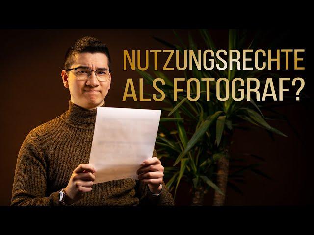 Nutzungsrechte als Fotograf / Filmemacher!