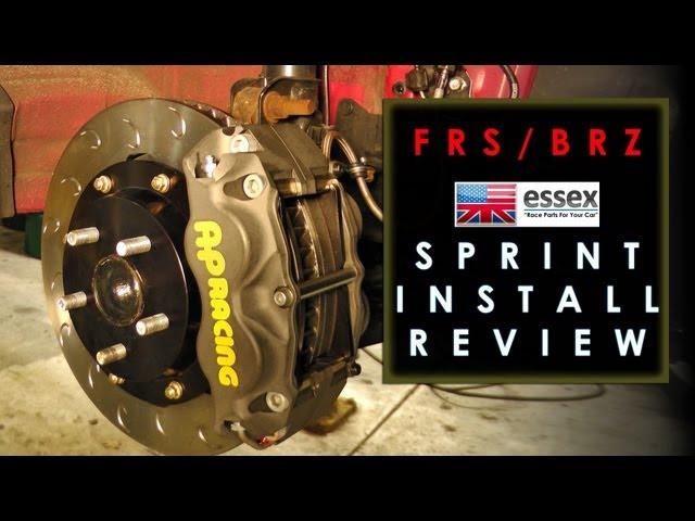 Scion FR-S BRZ AP Racing Brake Install Review | Essex Sprint Kit