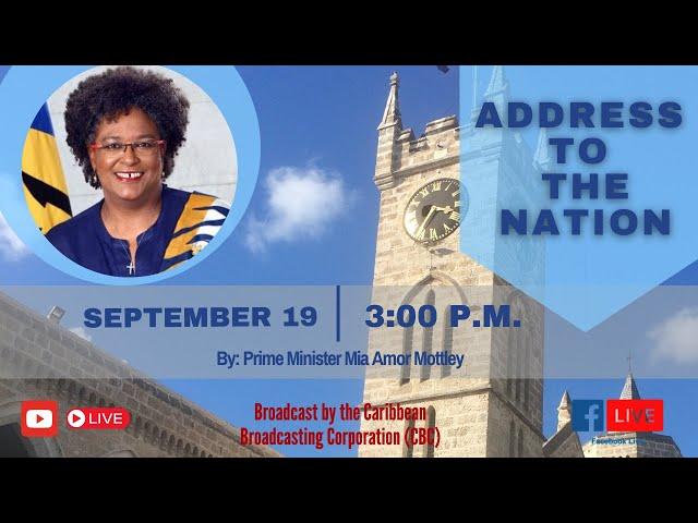 Address to the Nation by Prime Minister Mia Amor Mottley