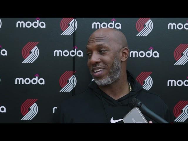 Chauncey Billups Media Availability | October 7, 2024 | Portland Trail Blazers