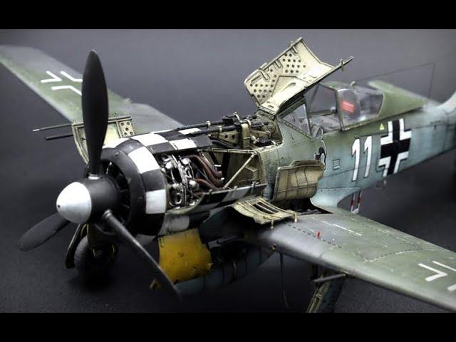 Focke-Wulf FW190 A-6 Border Model 1/35 Full Build