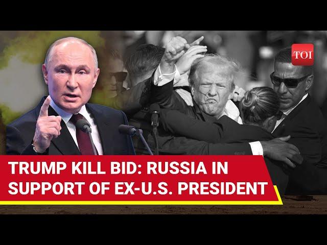 Putin Breaks Silence On Trump Assassination Bid; Makes Sensational Charge Against Biden Admin