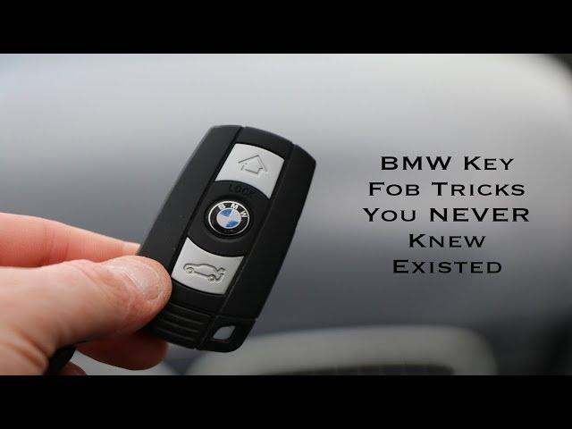 BMW Key Fob Tricks / Hidden Features You NEVER Knew Existed