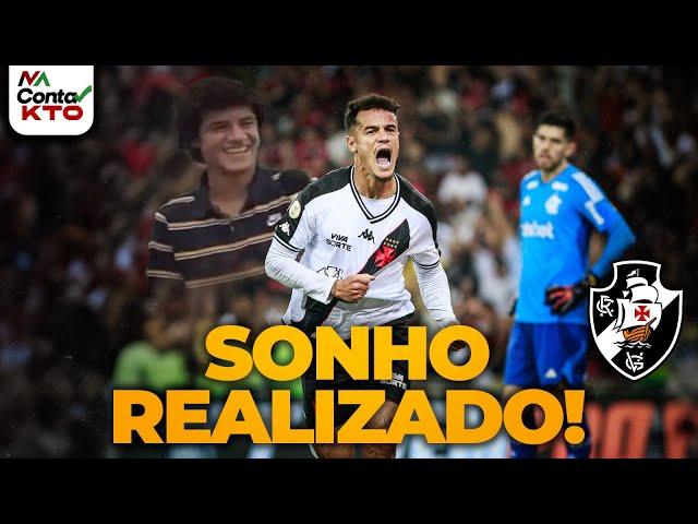 VASCO LUTA ATÉ O FIM E COUTINHO BRILHA NA VOLTA AO MARACANÃ