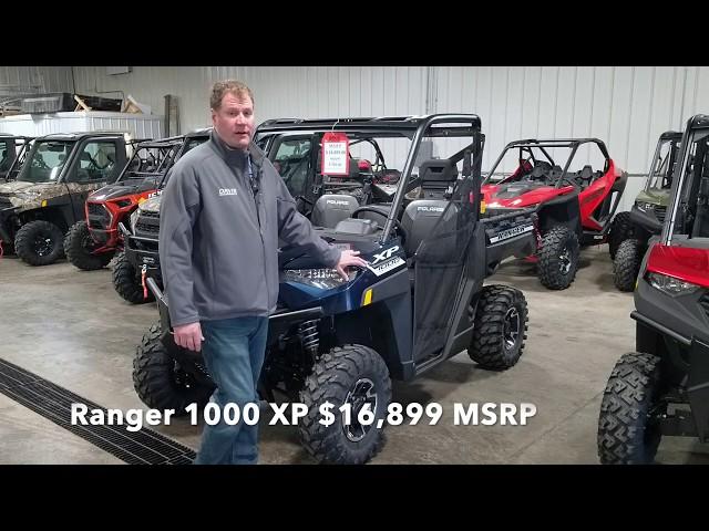 2020 Polaris Ranger 1000 and Ranger XP 1000 breakdown