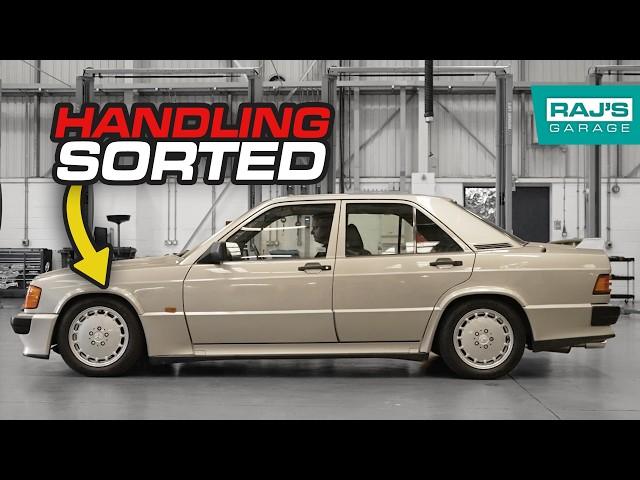 My Mercedes 190E Handles Like a Boat. | Raj's Garage