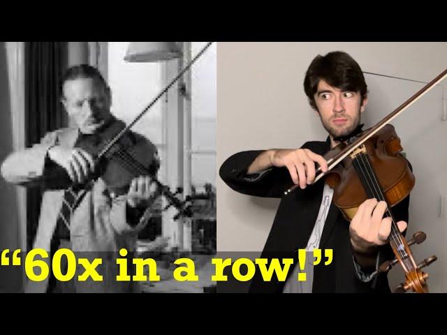 How To Practice Like the GREATEST VIOLIST of All Time