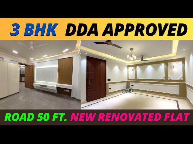 Freehold, Corner 3bhk flat for sale in Sector 8 Dwarka | 120 Sq yards DDA Approved #3bhk #dda