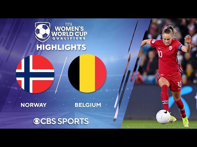 Norway vs. Belgium: Extended Highlights | FIFA Women's WCQ | Attacking Third