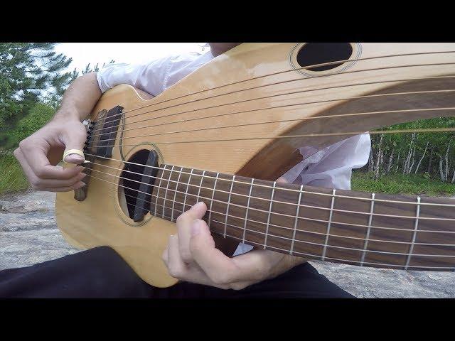 Comfortably Numb - Pink Floyd - Instrumental Harp Guitar/Electric (end solo) - Jamie Dupuis